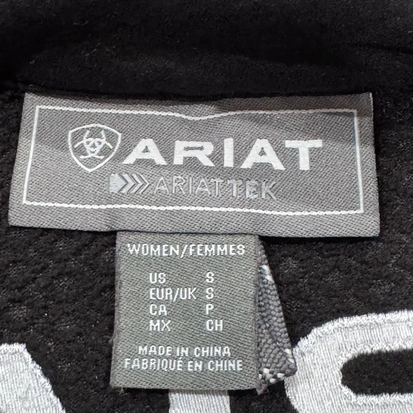 Ariat Black Softshell Women’s Vest with Logo Size Small ref 10020762 - Picture 9 of 12